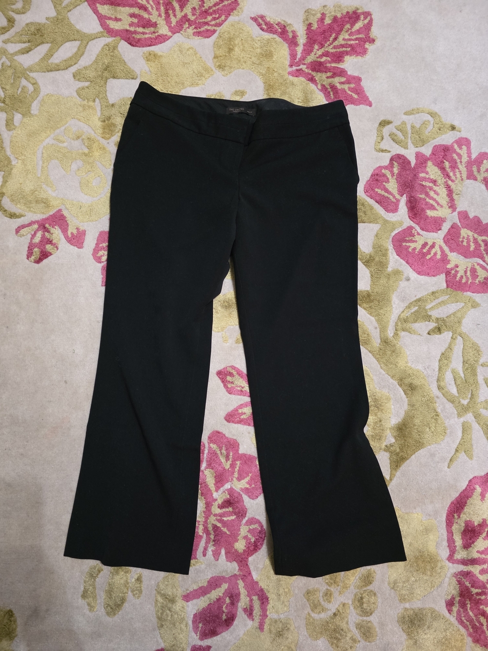 The Limited Collection Drew Fit 14S Black Boot Cut Dress Pants